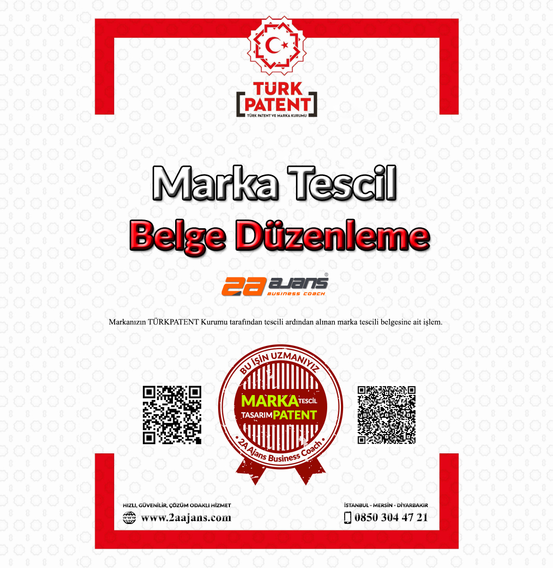 Marka Tescil Belgesi Düzenleme