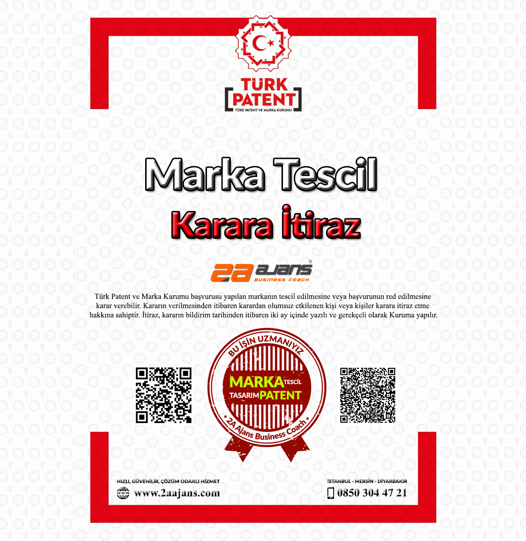 Marka Tescil Karara İtiraz